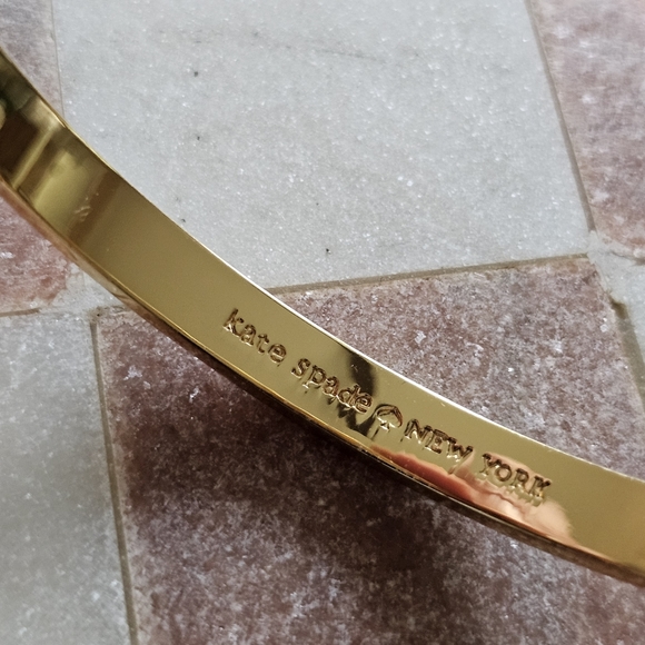 Kate Spade Cream Bowed Bangle - Picture 3 of 3